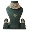 Semi Bridal AD Necklace set 